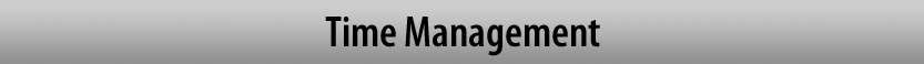 Time Management